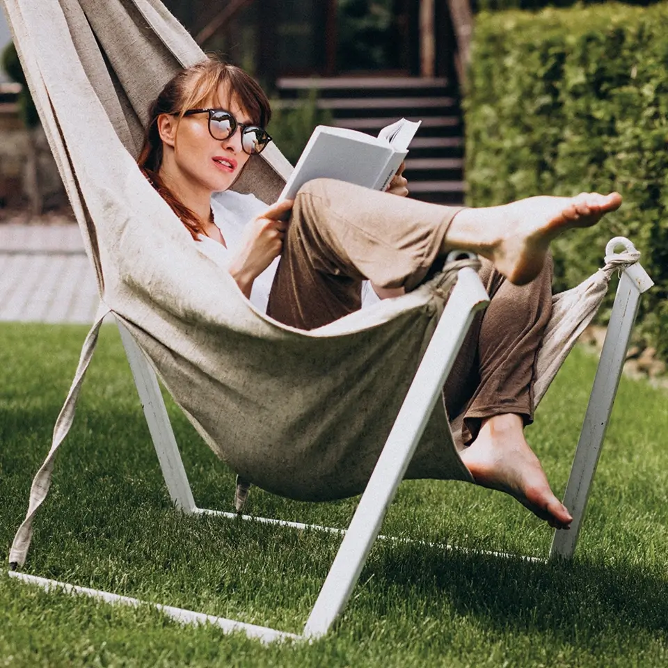 donna relax giardino